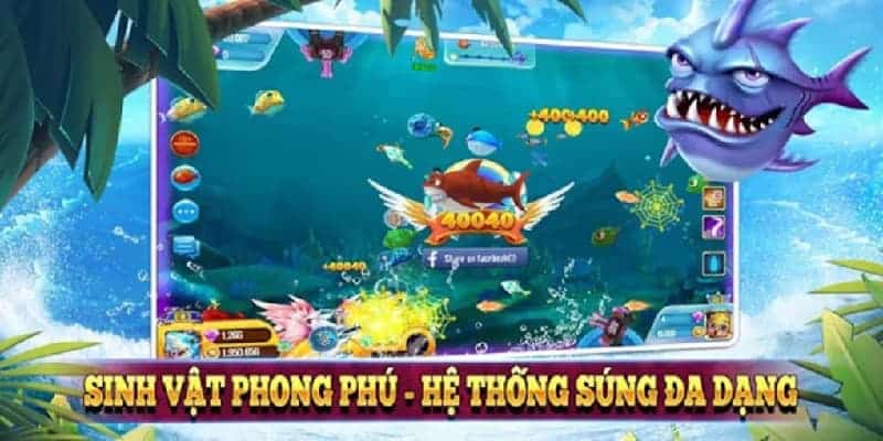 Bắn Cá Jl - Trải Nghiệm Không Gian Đại Dương Hấp Dẫn 2024 7 Hệ thống sinh vật biển được thiết kế đa dạng dựa trên tỷ lệ thực